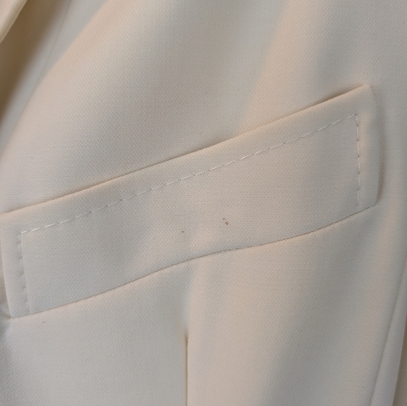 Smythe cream wool blazer size 6 VGUC (minor stains) - Picture 7 of 16